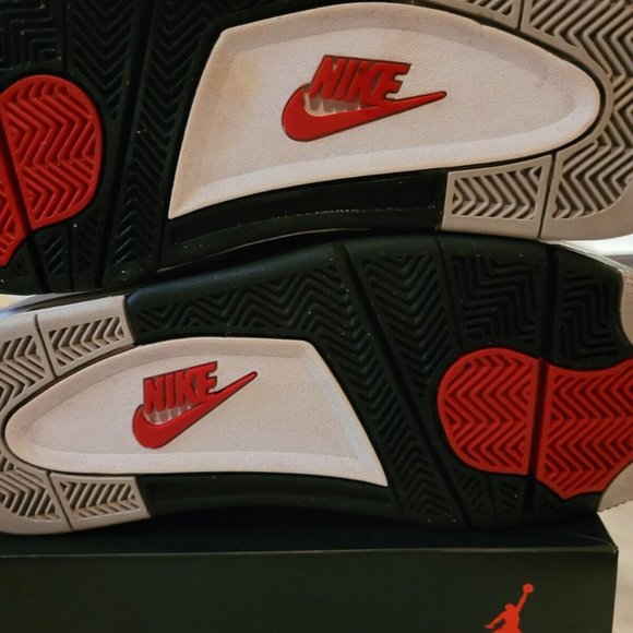 Nike Air Jordan 4 Retro White Cement Shoes (2016) - Size 10 - PLEASE READ! - Picture 9 of 9